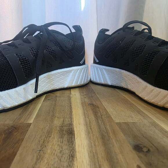 REEBOK Women Fusion Flex Weave Comp Safety Toe Work Black Sneakers Size 8. - Picture 7 of 7